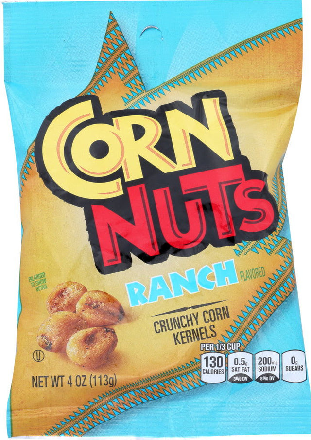 CORNNUTS: Ranch Crunchy Corn Kernels, 4 oz - #tag1# - #tag2#