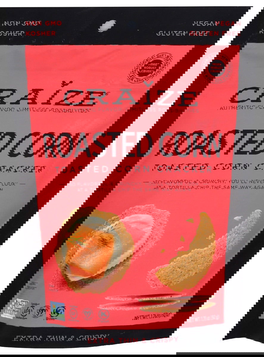 CRAIZE: Roasted Corn Cracker, 1.75 oz - #tag1# - #tag2#
