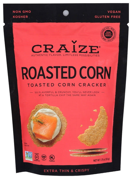 CRAIZE: Roasted Corn Cracker, 1.75 oz - #tag1# - #tag2#