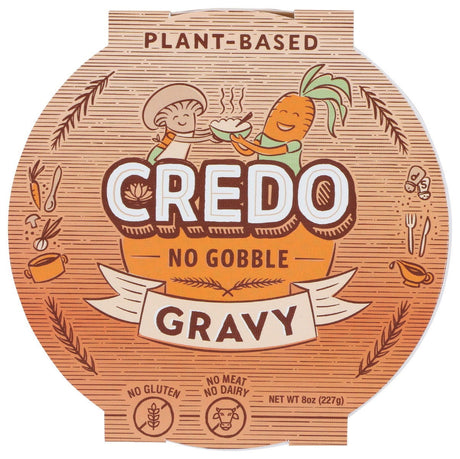 CREDO FOODS: No Gobble Gravy, 8 oz - #tag1# - #tag2#