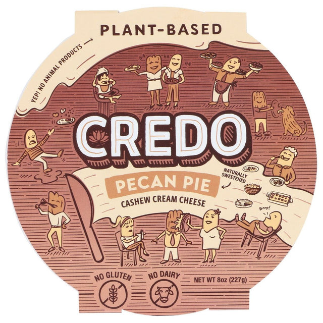 CREDO FOODS: Pecan Pie Cashew Cream Cheese, 8 oz - #tag1# - #tag2#