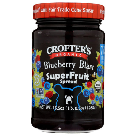 CROFTERS: Organic Blueberry Blast Superfruit Spread, 16.5 oz - #tag1# - #tag2#