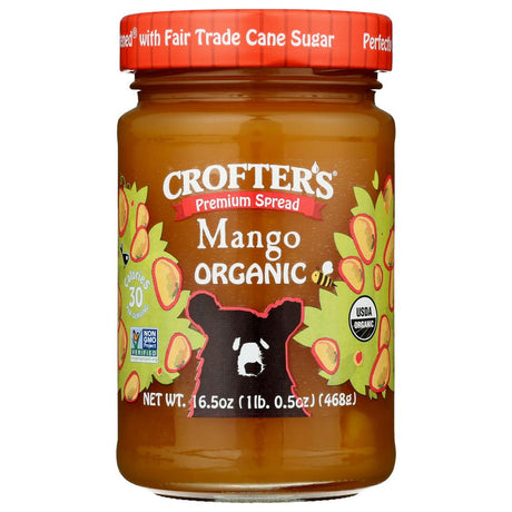 CROFTERS: Premium Spread Mango, 16.5 oz - #tag1# - #tag2#
