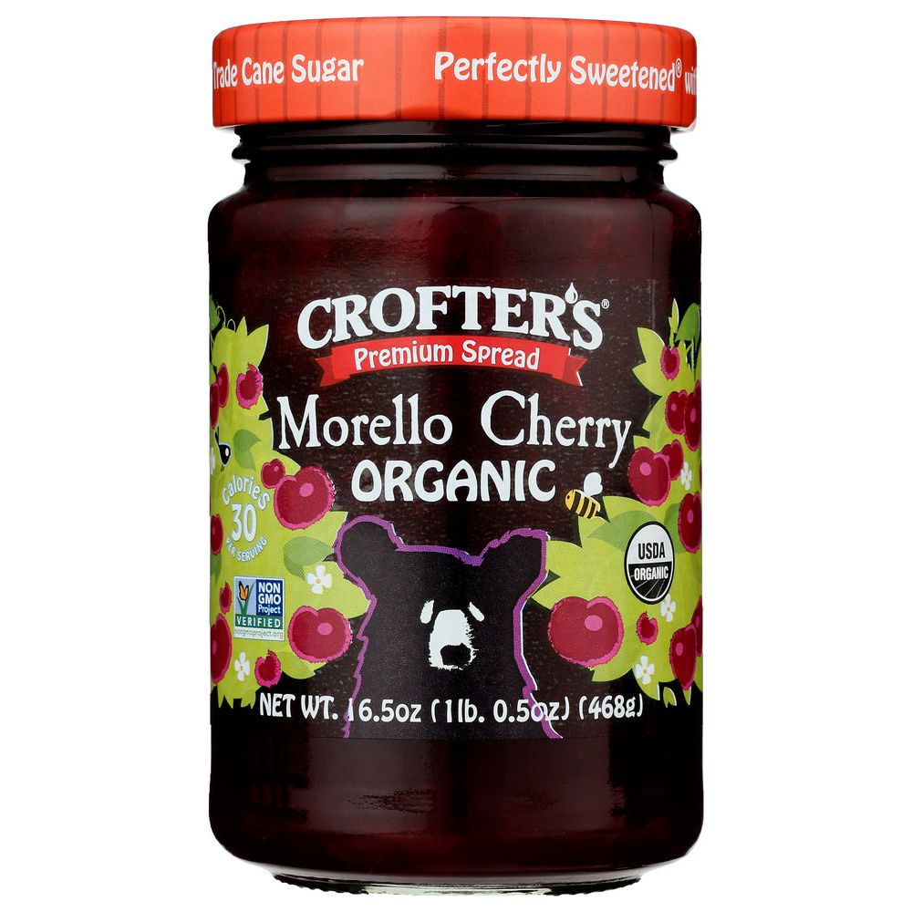 CROFTERS: Premium Spread Morello Cherry, 16.5 oz - #tag1# - #tag2#