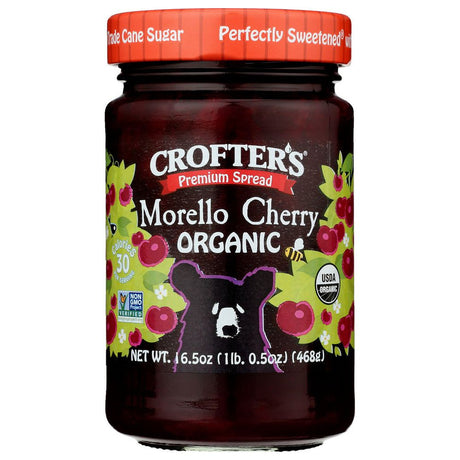 CROFTERS: Premium Spread Morello Cherry, 16.5 oz - #tag1# - #tag2#