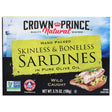 CROWN PRINCE: Skinless & Boneless Sardines in Olive Oil, 3.75 oz - #tag1# - #tag2#