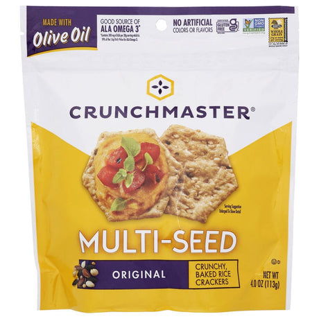 CRUNCHMASTER: Cracker Multiseed Orig, 4 oz - #tag1# - #tag2#