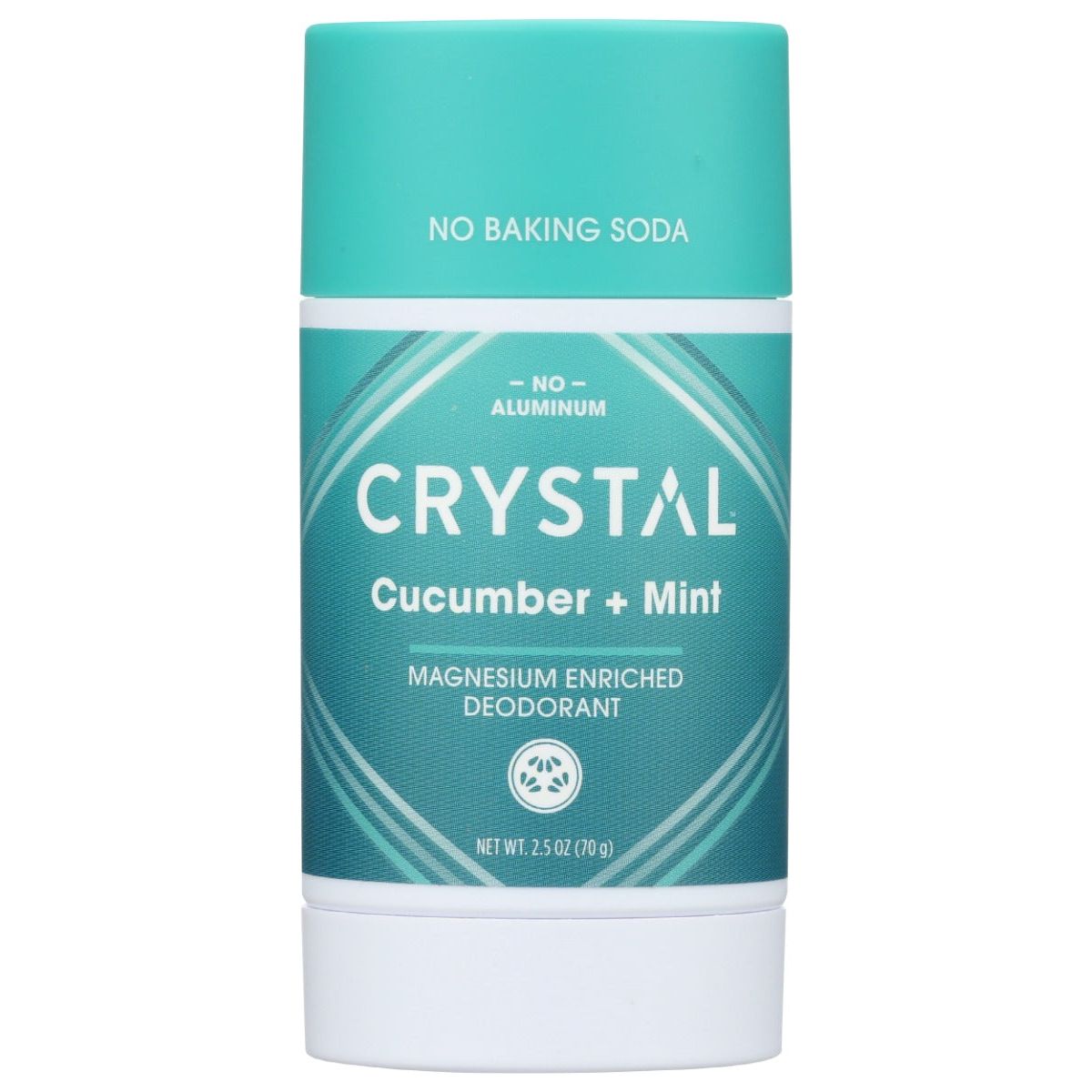CRYSTAL BODY DEODORANT: Deodorant Cucumber Mint, 2.5 OZ - #tag1# - #tag2#