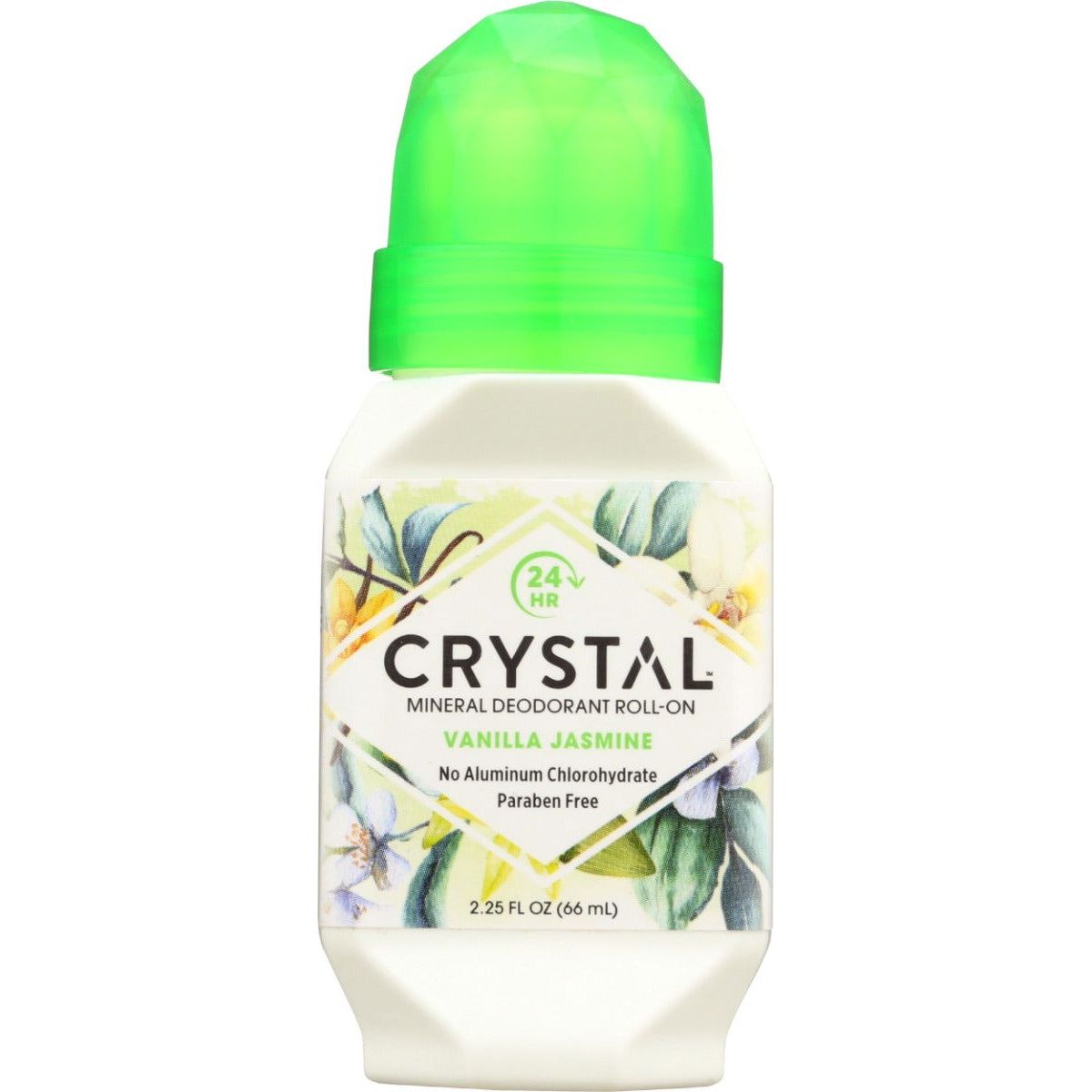 CRYSTAL BODY DEODORANT: Mineral Deodorant Roll On Vanilla Jasmine, 2.25 oz - Sunshine Co Op. - #tag1# - #tag2# - #tag3# - #tag4#