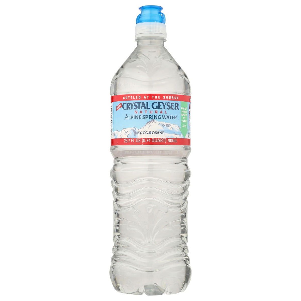 CRYSTAL GEYSER: Natural Alpine Spring Water Sport Cap, 700 ml - Sunshine Co Op. - #tag1# - #tag2# - #tag3# - #tag4#
