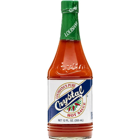 CRYSTAL: Hot Sauce, 12 oz - Sunshine Co Op. - #tag1# - #tag2# - #tag3# - #tag4#