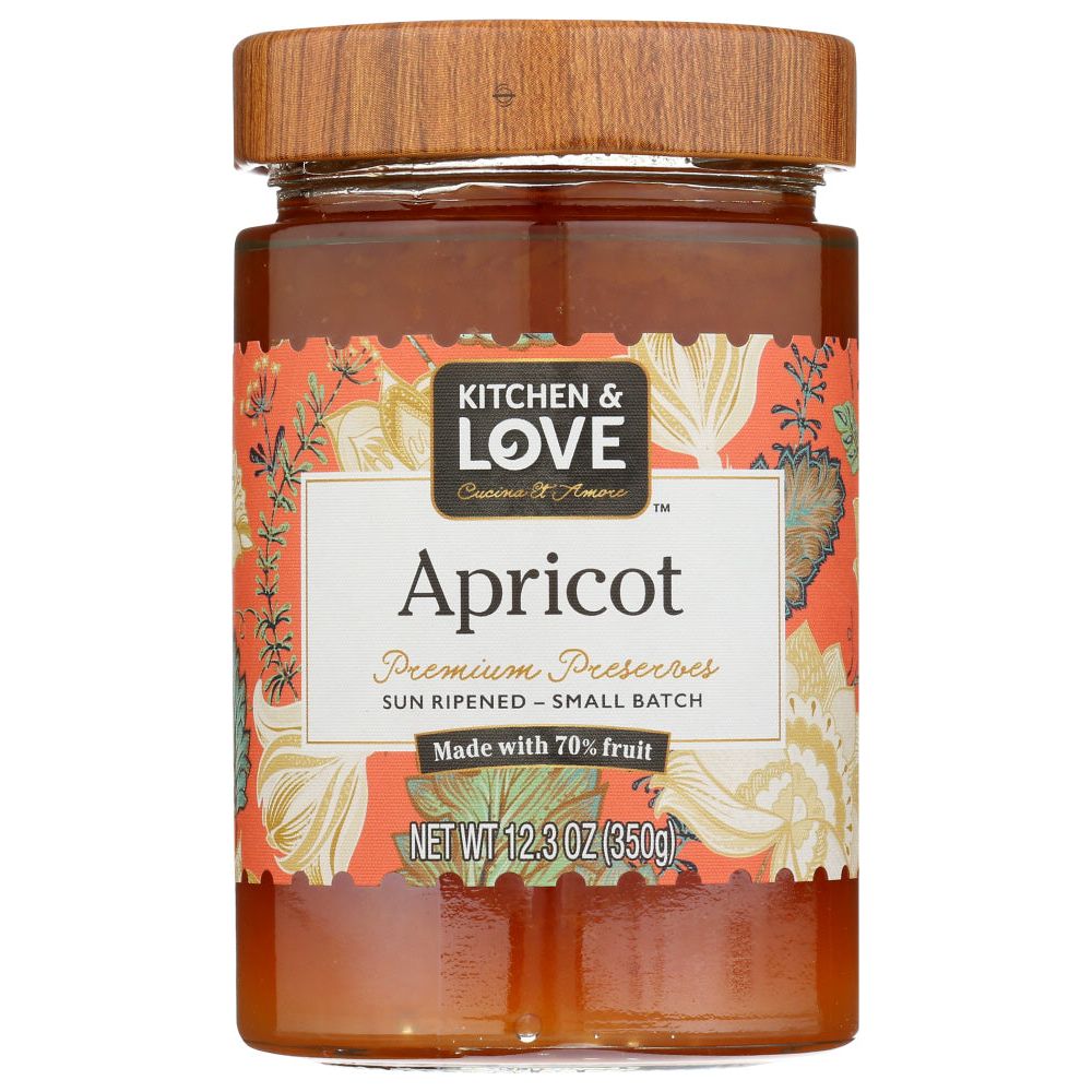 CUCINA & AMORE: Apricot Premium Preserves, 12.3 oz - #tag1# - #tag2#