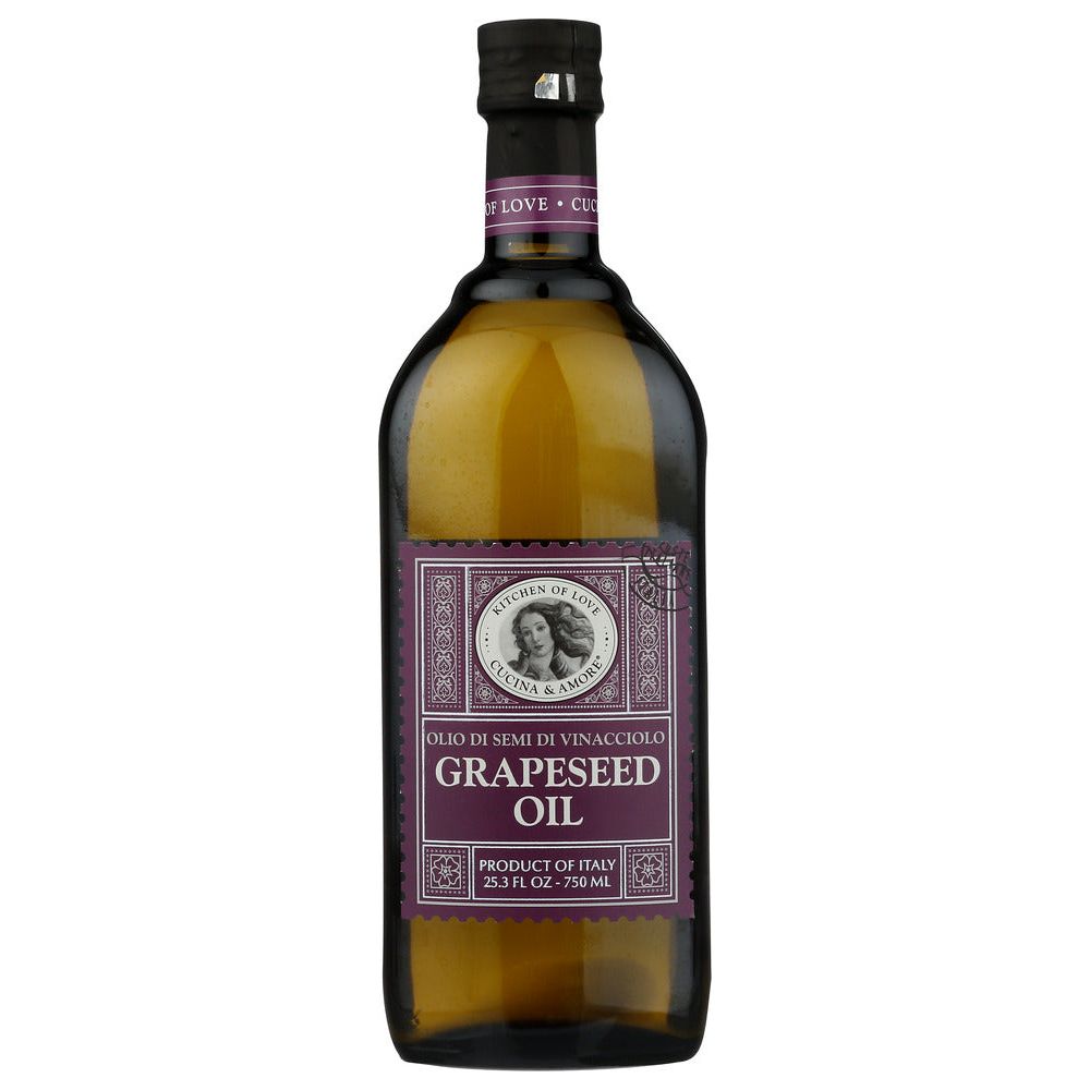 CUCINA & AMORE: Grapeseed Oil, 25.3 oz - #tag1# - #tag2#