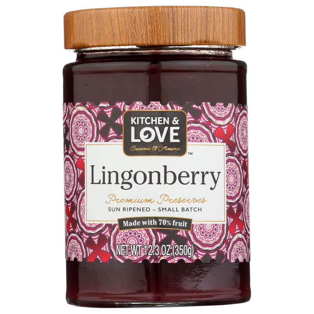 CUCINA & AMORE: Lingonberry Premium Preserves, 12.3 oz - #tag1# - #tag2#