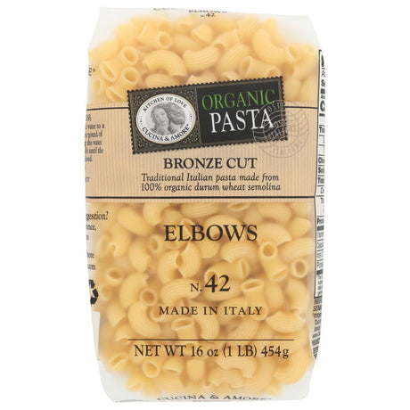 CUCINA & AMORE: Pasta Elbow 42, 16 oz - #tag1# - #tag2#
