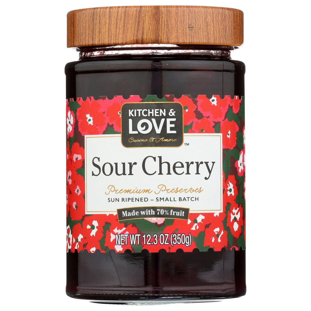 CUCINA & AMORE: Sour Cherry Premium Preserves, 12.3 oz - #tag1# - #tag2#