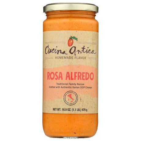 CUCINA ANTICA: Rosa Alfredo Pasta Sauce, 16.9 oz - #tag1# - #tag2#