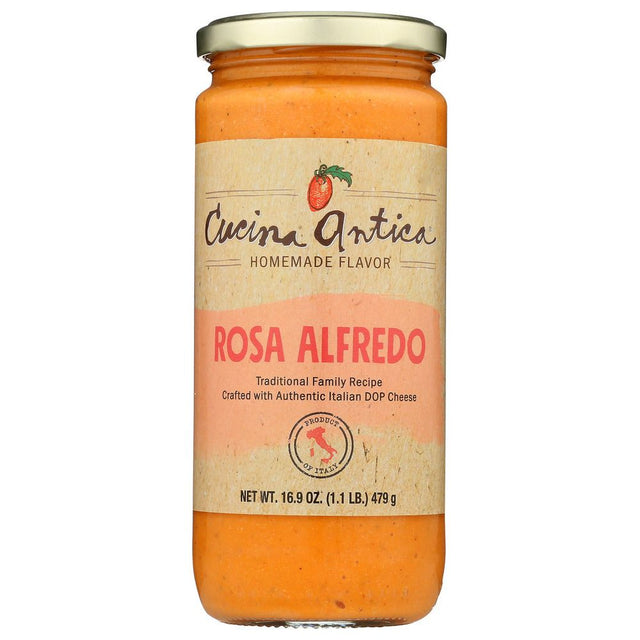 CUCINA ANTICA: Rosa Alfredo Pasta Sauce, 16.9 oz - #tag1# - #tag2#
