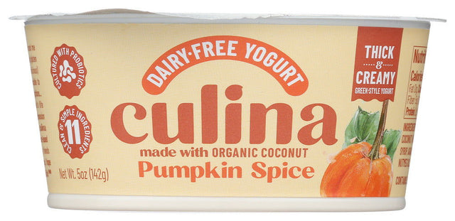CULINA: Coconut Pumpkin Spice Yogurt, 5 oz - #tag1# - #tag2#