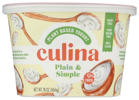 CULINA: Plain Simple Coconut Yogurt, 16 oz - #tag1# - #tag2#
