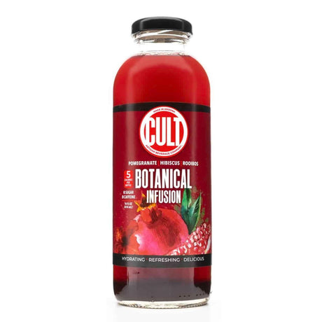 CULT COFFEE ROASTER: Pomegranate Hibiscus Botanical Infusion, 14 fo - #tag1# - #tag2#