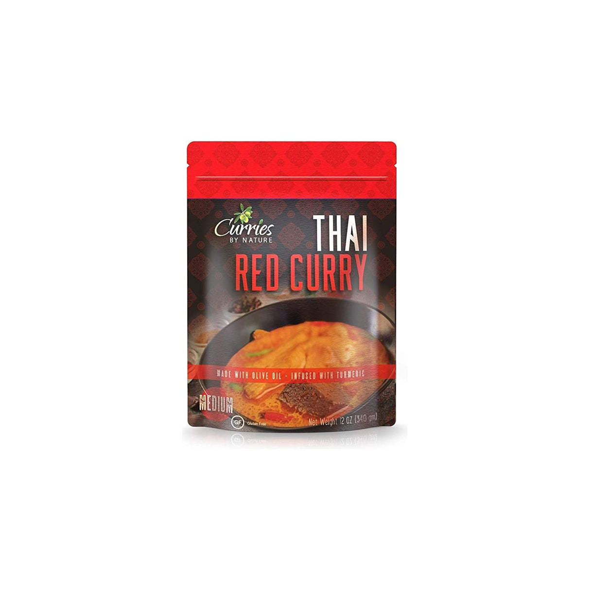 CURRIES BY NATURE: Curry Red Thai, 12 oz - #tag1# - #tag2#
