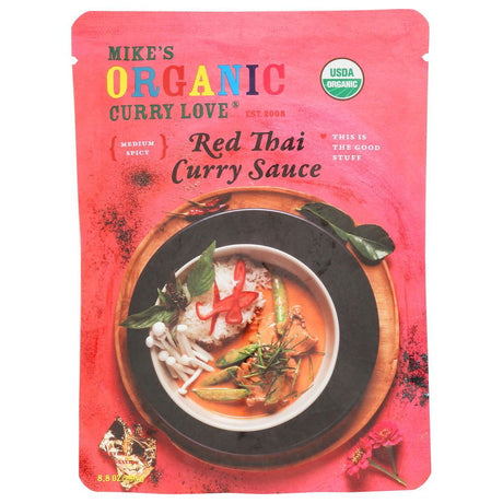 CURRY LOVE: Sauce Red Thai Curry Organic, 8.8 oz - Sunshine Co Op. - #tag1# - #tag2# - #tag3# - #tag4#
