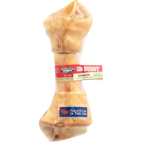 Castor & Pollux Rawhide Bone Dog Chew Chicken Flavor 8-9 Inches, 1 ea - #tag1# - #tag2#