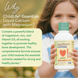 ChildLife Essentials Liquid Calcium - Orange Flavor, 16 fl oz - #tag1# - #tag2#
