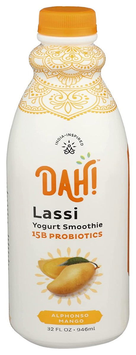 DAHLICIOUS: Alphonso Mango Lassi Yogurt Smoothie, 32 oz - #tag1# - #tag2#