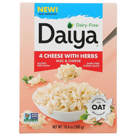DAIYA: 4 Cheese Style With Herbs Mac and Cheese, 10.6 oz - Sunshine Co Op. - #tag1# - #tag2# - #tag3# - #tag4#