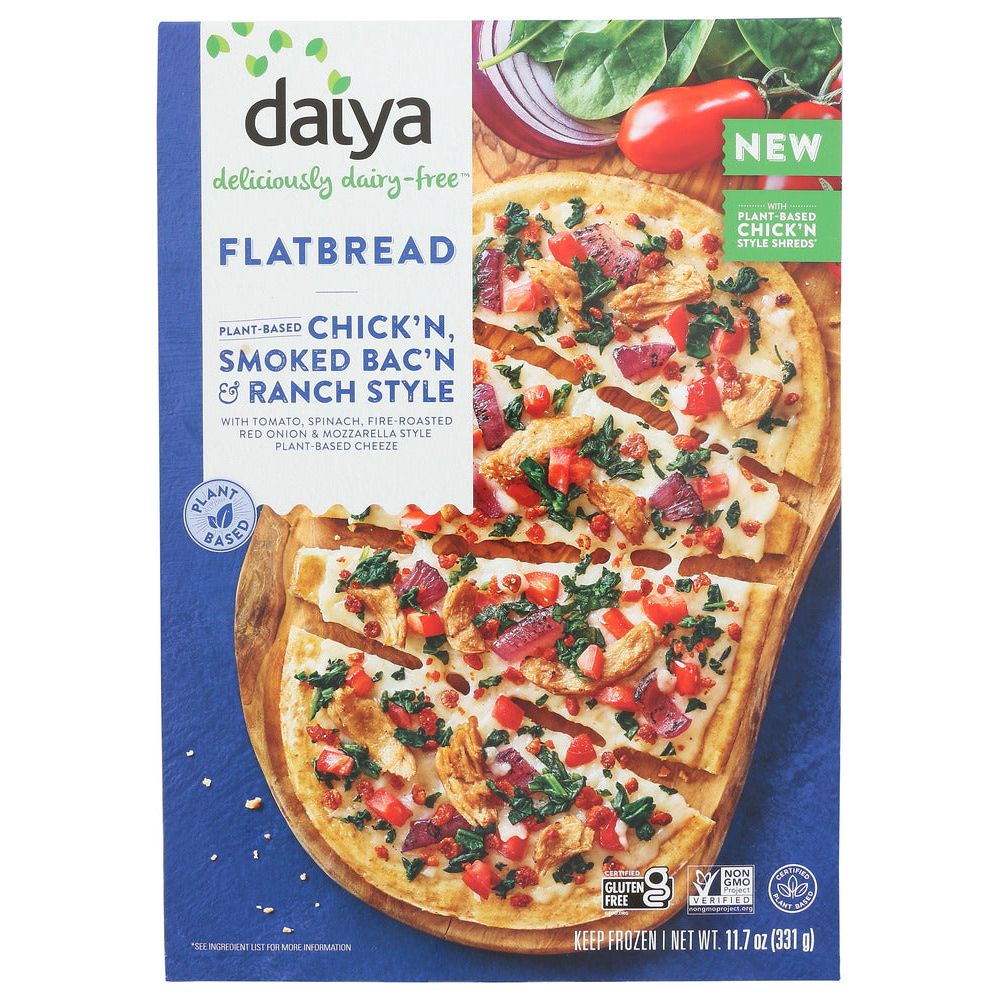 DAIYA: Chicken Smoke Bacon Ranch Style Flatbread, 11.7 oz - #tag1# - #tag2#
