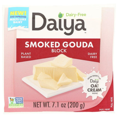 DAIYA: Smoked Gouda Cheese Block, 7.1 oz - #tag1# - #tag2#
