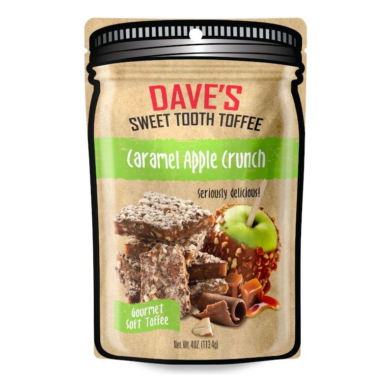 DAVES SWEET TOOTH: Toffee Caramel Apple Crunch, 4 oz - #tag1# - #tag2#