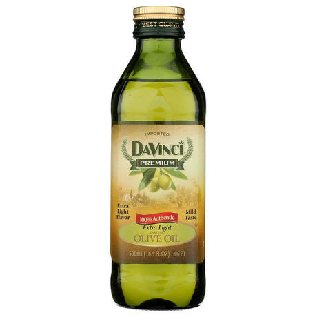 DAVINCI: Extra Light 100% Pure Olive Oil, 16.9 oz - #tag1# - #tag2#