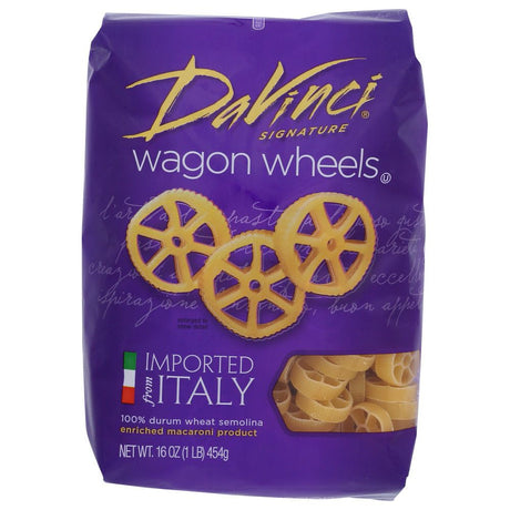 DAVINCI: Wagon Wheels Pasta, 16 oz - #tag1# - #tag2#
