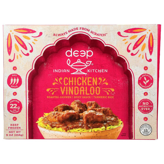 DEEP INDIAN KITCHEN: Chicken Vindaloo, 9 oz - #tag1# - #tag2#