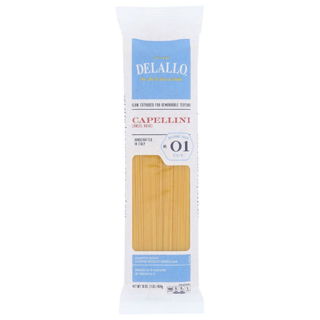 DELALLO: Capallini Pasta Bag, 16 oz - Sunshine Co Op. - #tag1# - #tag2# - #tag3# - #tag4#