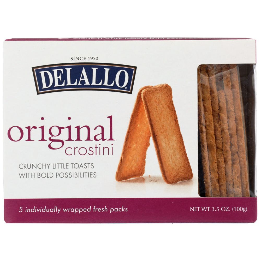 DELALLO: Crostini Toast, 3.5 oz - #tag1# - #tag2#