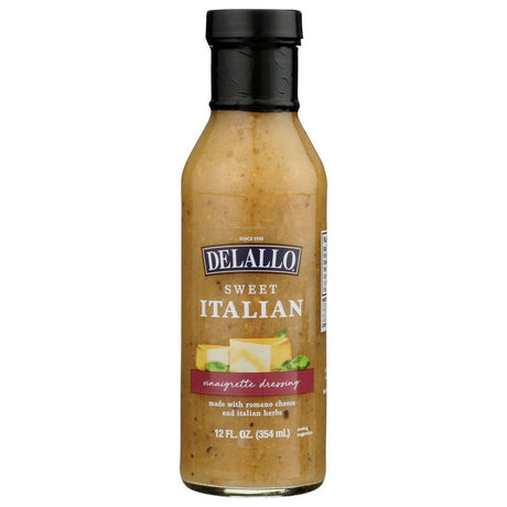 DELALLO: Dressing Sweet Italian, 12 OZ - #tag1# - #tag2#
