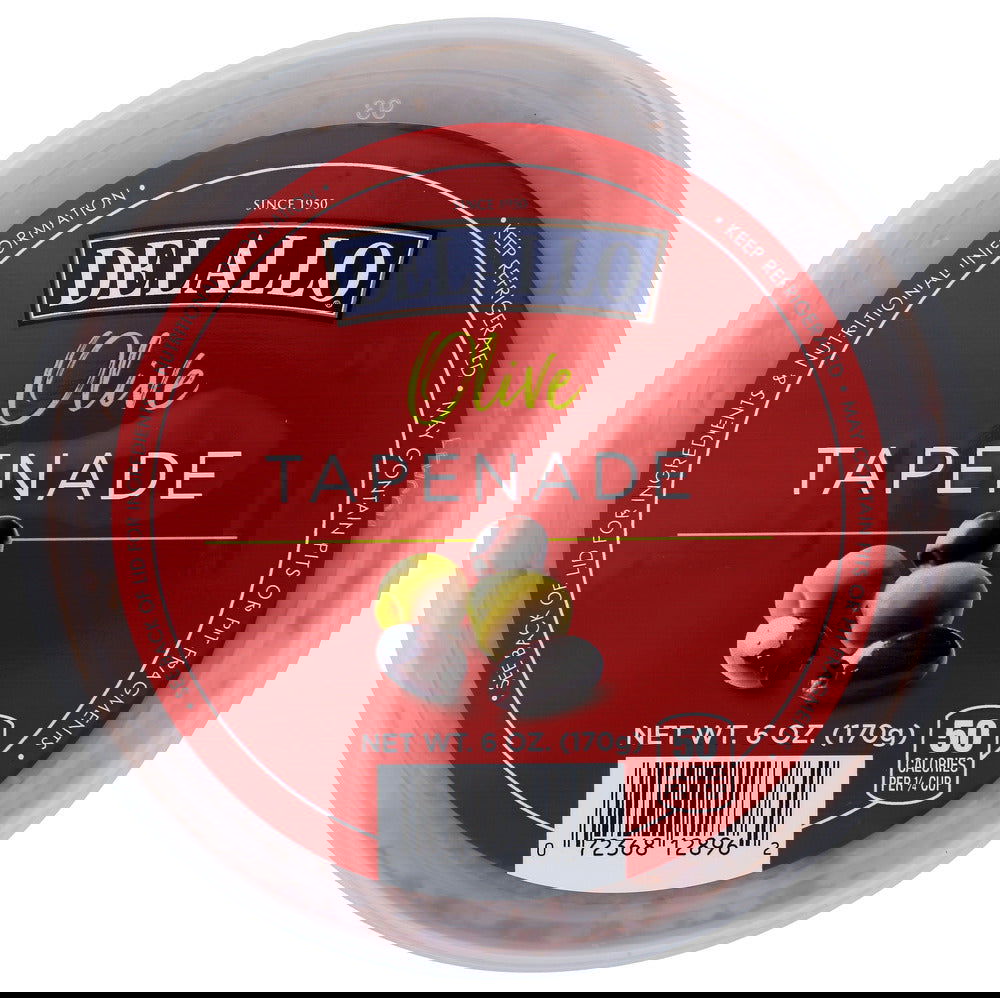 DELALLO: Olive Tapenade Dip, 6 oz - #tag1# - #tag2#