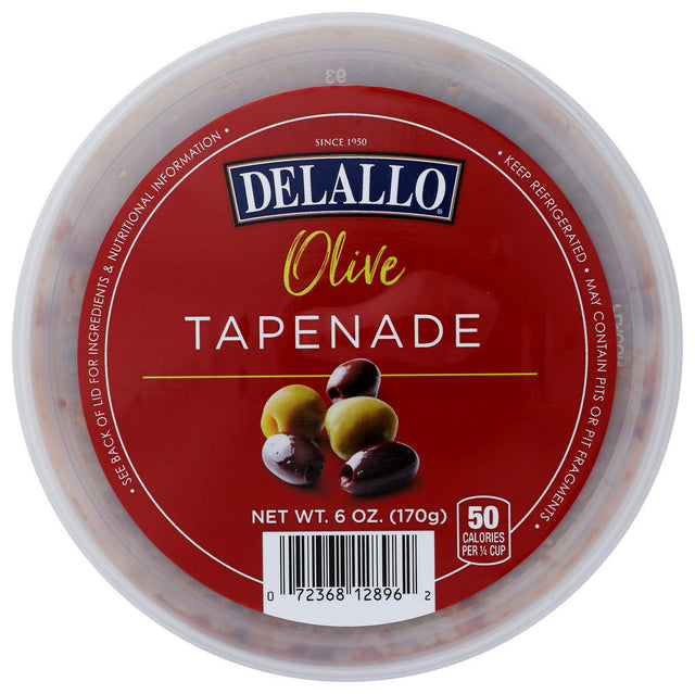DELALLO: Olive Tapenade Dip, 6 oz - #tag1# - #tag2#