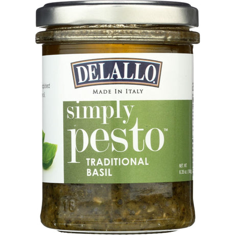 DELALLO: Pesto Jar, 6.35 oz - #tag1# - #tag2#
