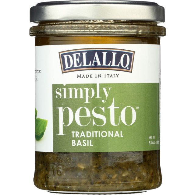 DELALLO: Pesto Jar, 6.35 oz - #tag1# - #tag2#