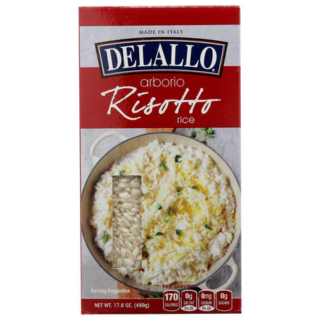 DELALLO: Rice Arborio Risotto, 17.6 oz - #tag1# - #tag2#