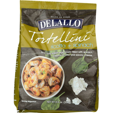 DELALLO: Ricotta-Spinach Tortellini Pasta, 8.8 oz - #tag1# - #tag2#