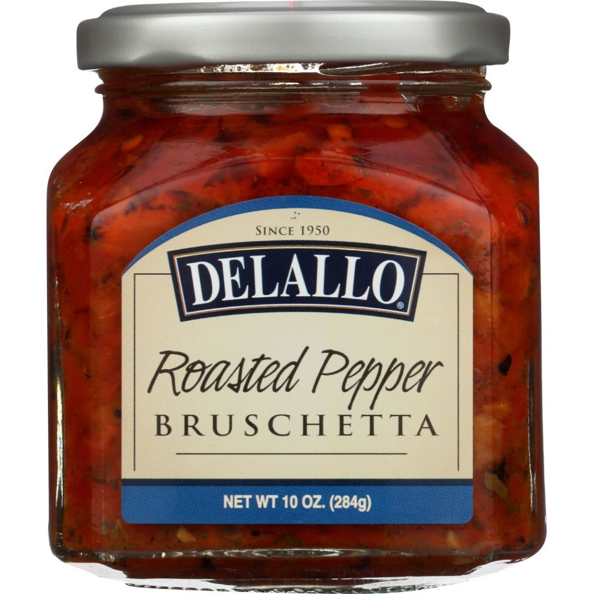 DELALLO: Roasted Pepper Bruschetta, 10 oz - Sunshine Co Op. - #tag1# - #tag2# - #tag3# - #tag4#