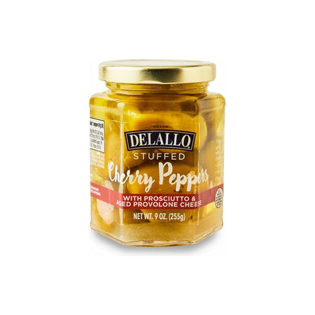 DELALLO: Stuffed Cherry Peppers, 9 oz - #tag1# - #tag2#