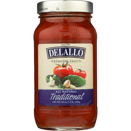 DELALLO: Traditional Spaghetti Sauce, 24 oz - #tag1# - #tag2#