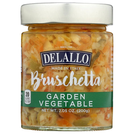DELALLO: Vegetable Bruschetta, 7.05 oz - #tag1# - #tag2#